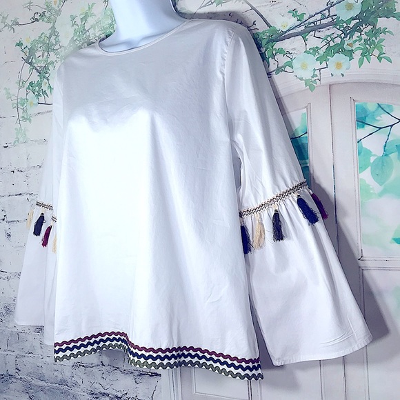 Collection by Bobeau Bell Sleeve Tunic Medium - Picture 4 of 9